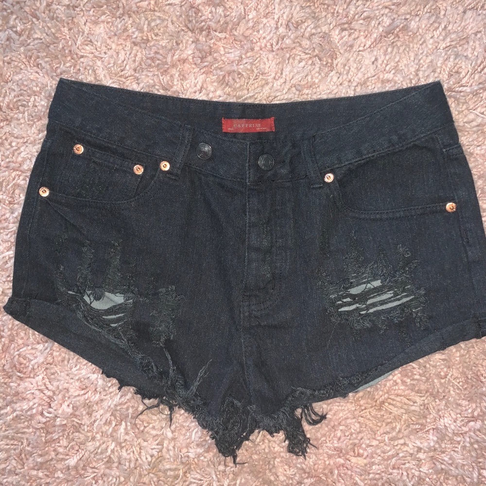 Caffeine High-waisted Shorts